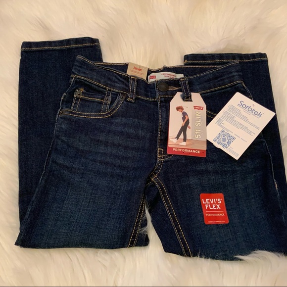 Levi’s 511 Slim Jeans - NWT- Boys Size 4 - Picture 6 of 16